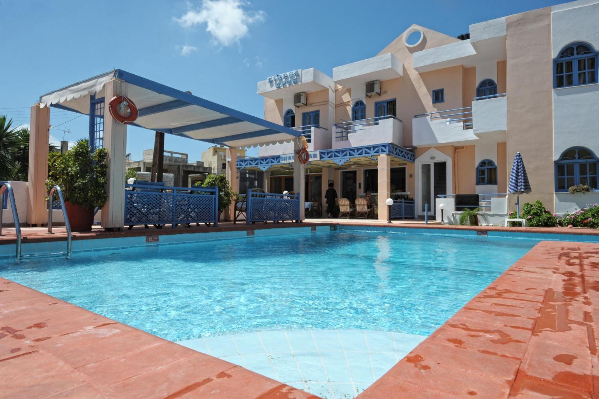 Sirena Apartments Agia Pelagia Exteriör bild